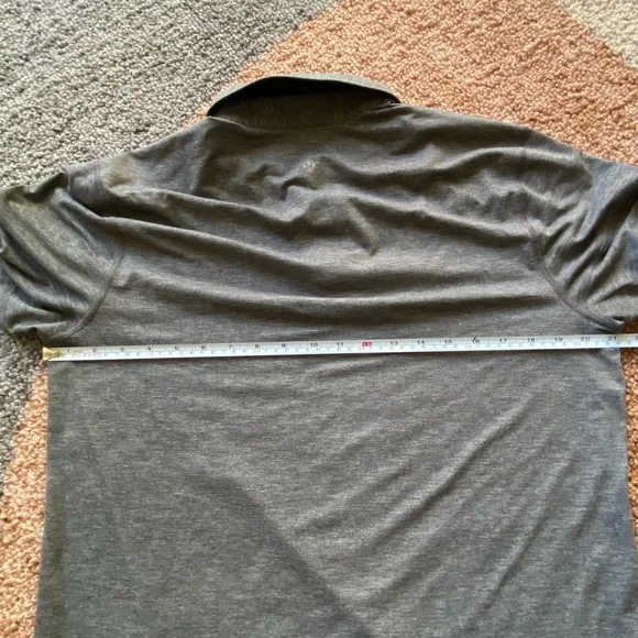 Lululemon Evolution Polo Large Heathered Grey - Picture 8 of 8